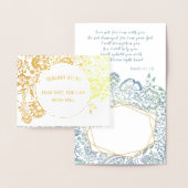 淡い青みがかった灰色の宗教的なキリスト教の追悼 箔カード (ディスプレー)