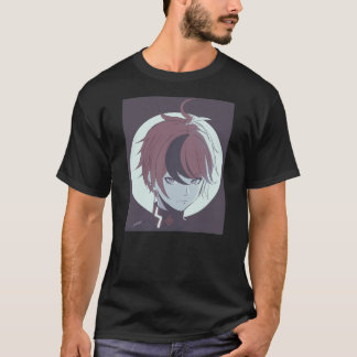 淡い青月 (角野匠) Tシャツ