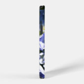 淡い青色の紫陽花 iPhoneケース (右側面)