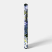 淡い青色の紫陽花 iPhoneケース (左側面)