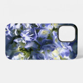 淡い青色の紫陽花 iPhoneケース (裏面横)
