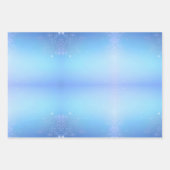 淡い青（ふりかけ付き） ラッピングペーパーシート (正面2)