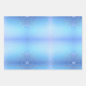 淡い青（ふりかけ付き） ラッピングペーパーシート (正面)