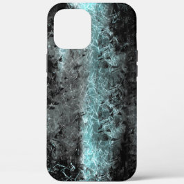 淡い風変わり青色の繊維質組織 iPhone 12 PRO MAX ケース