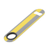 淡い黄色と柔らかいグレーカスタマイズ スピード栓抜き (裏面アングル)