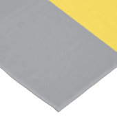 淡い黄色と柔らかいグレーカスタマイズ テーブルクロス (アングル)