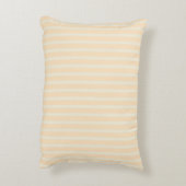 淡い黄色のストライプ アクセントクッション (裏面(縦))