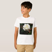 淡い黄色のバラ Tシャツ (正面フル)
