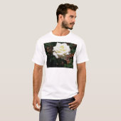 淡い黄色のバラ Tシャツ (正面フル)