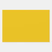 淡い黄色のラッピング紙シート ラッピングペーパーシート (正面)