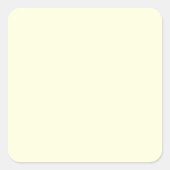 淡い黄色 スクエアシール (正面)