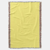 淡い黄色 スローブランケット (正面縦)
