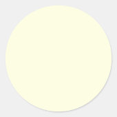 淡い黄色 ラウンドシール (正面)