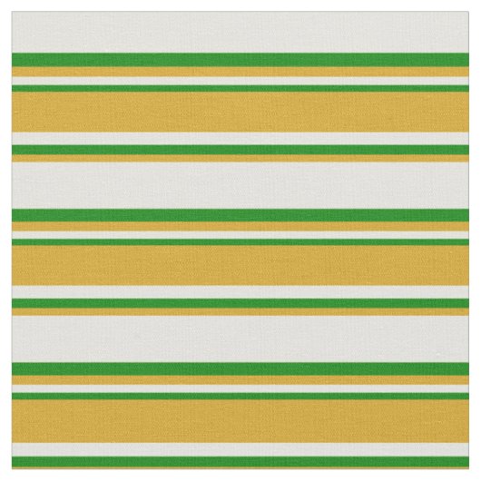 淡い黄色、金色と緑の色のパターン ファブリック (クローズアップ)