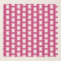 淡はっきりしたいピンクと白のファンキーレトロ