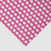 淡はっきりしたいピンクと白のファンキーレトロ 薄葉紙 (詳細)