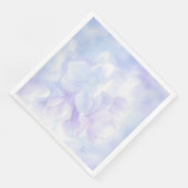 淡エレガント紫薄紫花デザイン (コーナー)