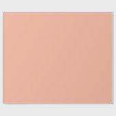 淡エレガント色背景、リネンピンクミニマル色 ラッピングペーパー (フラット)