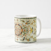 淡彩東洋の敷物 コーヒーマグカップ (正面右)