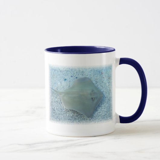 淡水のアカエイのコーヒー・マグ マグカップ (右)