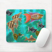 淡水の熱帯魚のマウスパッド マウスパッド (マウス)
