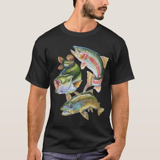 淡水の魚 Tシャツ (正面)