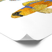 淡水ダーターアートポスター ポスター (角)