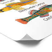 淡水ダーターズアートポスター ポスター (角)