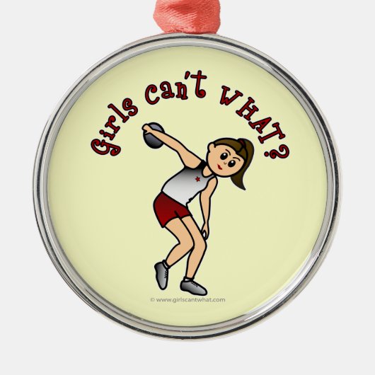 淡水子宮断層 メタルオーナメント (正面)