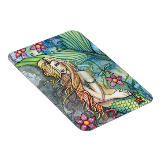 淡水美人魚ビニールマグネット マグネット (右側)
