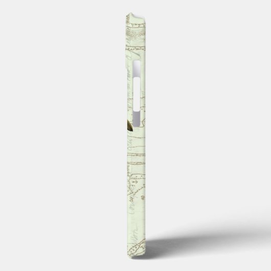 淡水魚の地図 Case-Mate iPhoneケース (裏面 / 左)