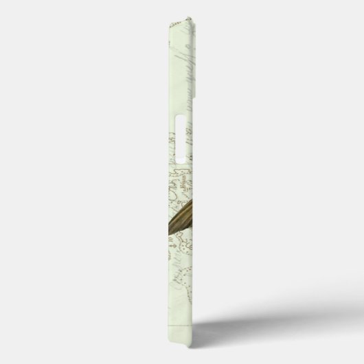 淡水魚の地図 Case-Mate iPhoneケース (裏面 / 右)