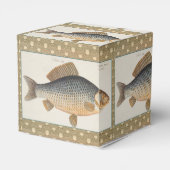 淡水魚の鯉の絵 フェイバーボックス (裏面サイド)