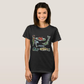淡水魚パック Tシャツ (正面フル)