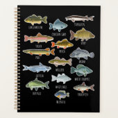 淡水魚種魚釣り プランナー手帳 (正面)