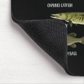 淡水魚種魚釣り マウスパッド (コーナー)