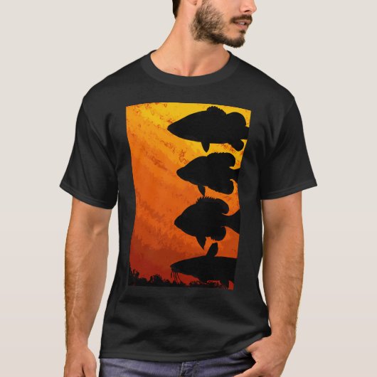 淡水魚(レッド) Tシャツ (正面)