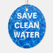 淡水 – バージョン3/3 セラミックオーナメント (左)