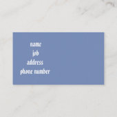 淡水 名刺 (裏面)