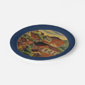 淡水&陳城浦/台湾ヴィンテージ美術紙P ペーパープレート (アングル)