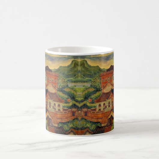 淡水&陳鄭報/台湾ヴィンテージ芸術事務所 コーヒーマグカップ (中央)