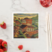 淡水&陳鄭浦/台湾ヴィンテージ芸術 スタンダードカクテルナプキン (インサイチュ)