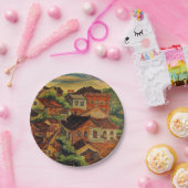 淡水&陳鄭浦/台湾ヴィンテージ芸術 ペーパープレート (パーティー)