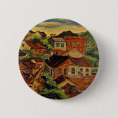 淡水&陳鄭浦/台湾ヴィンテージ芸術 缶バッジ (正面)