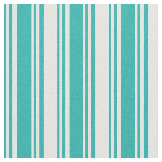 淡海緑と白の色のパターン ファブリック (クローズアップ)