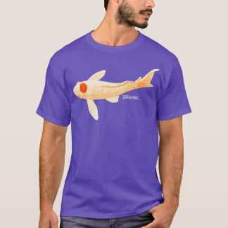 淡潮コイ魚 Tシャツ