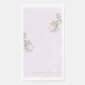 淡紫色のパーソナライズされたシノワズリープリント (正面)