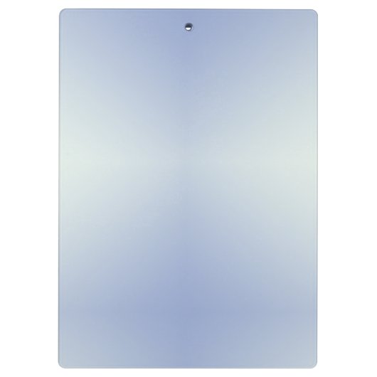 淡紫色 簡単 無地 オーダーメイド 名前 クリップボード (裏面)