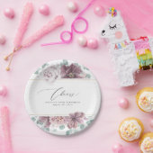 淡紫色 花卉 雅致 植物学 ペーパープレート (パーティー)