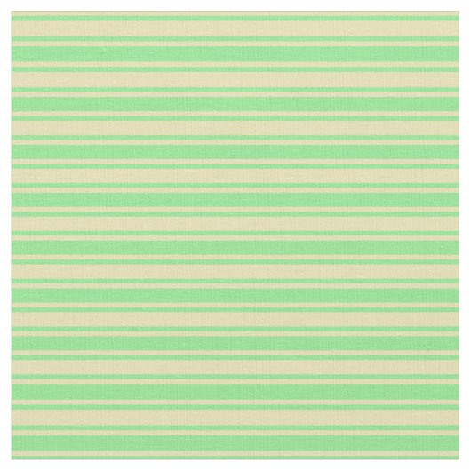 淡緑色と淡色の色のストライプ ファブリック (クローズアップ)
